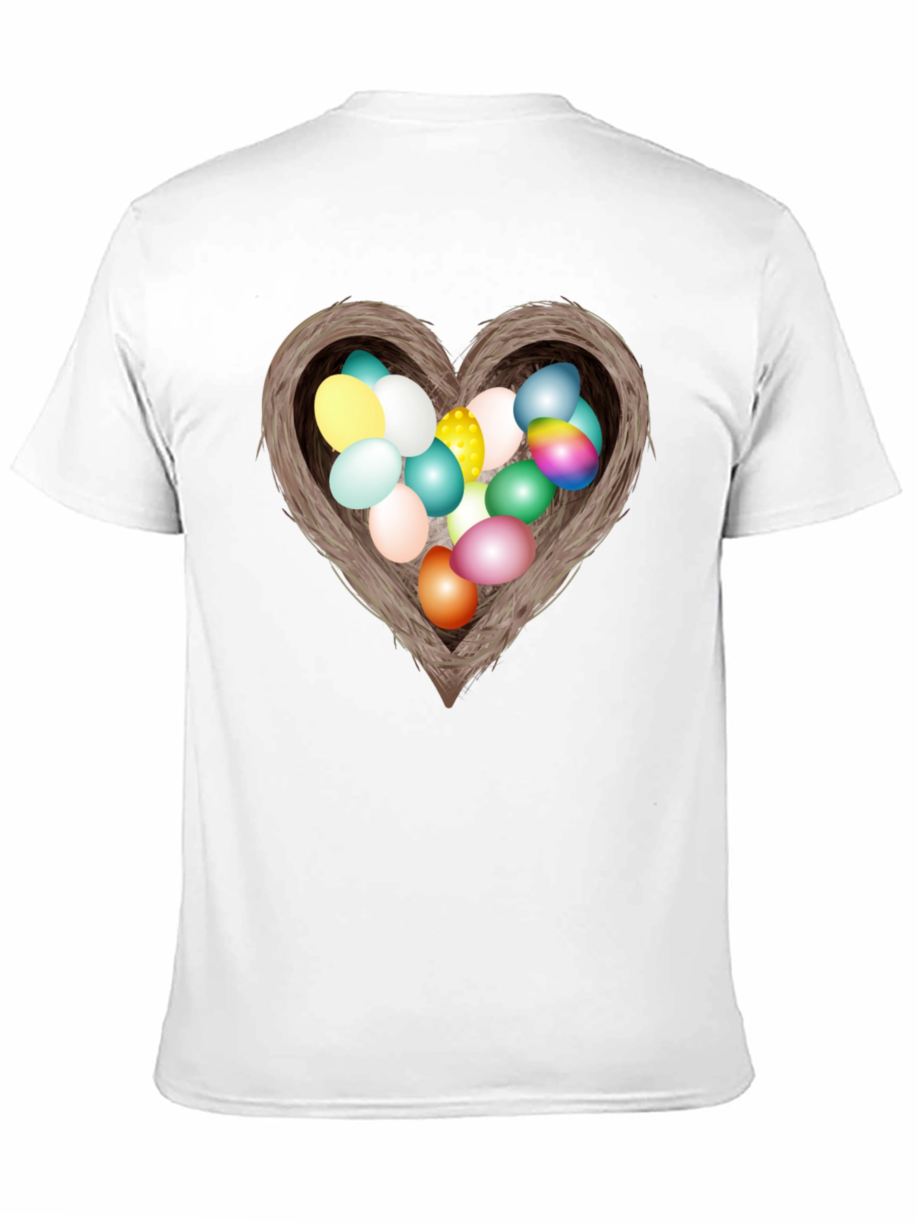 Easter Egg Nest Heart T-Shirt