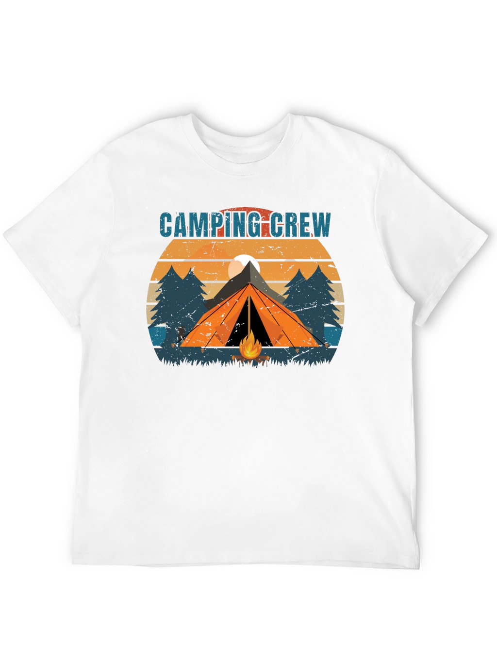 Camping Crew Graphic Tee - Adventure Ready
