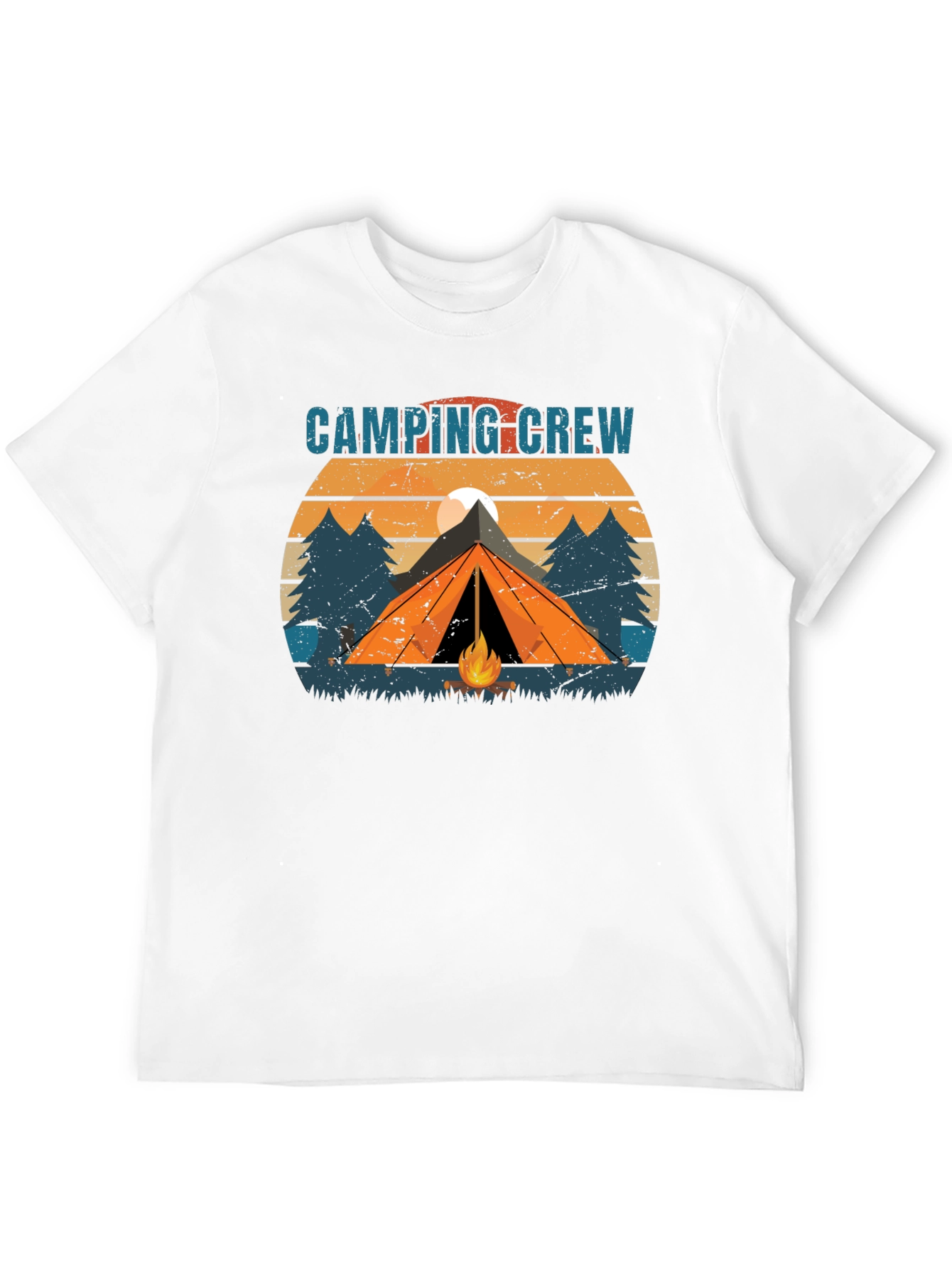 Camping Crew Graphic Tee - Adventure Ready