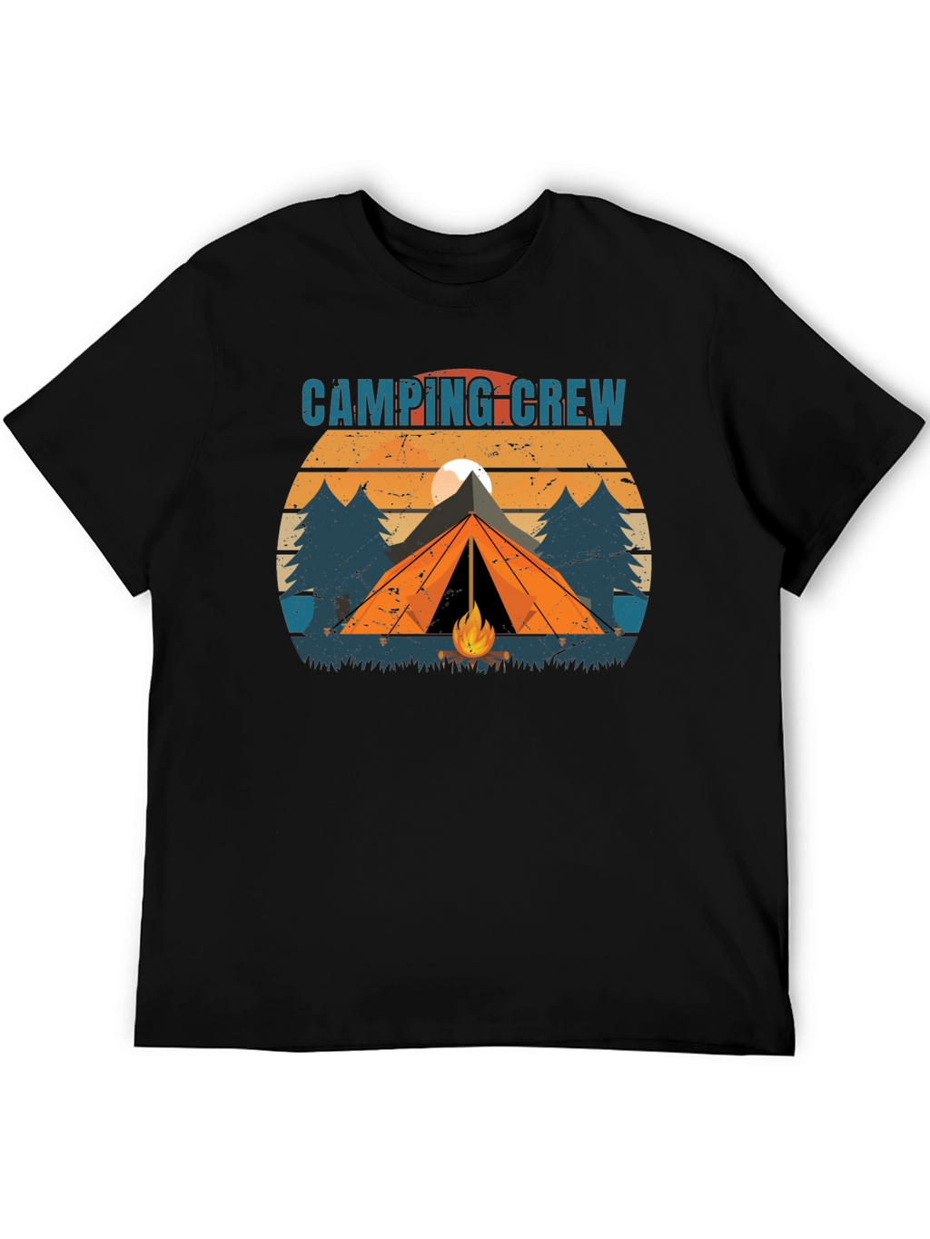 Camping Crew Graphic Tee - Adventure Ready