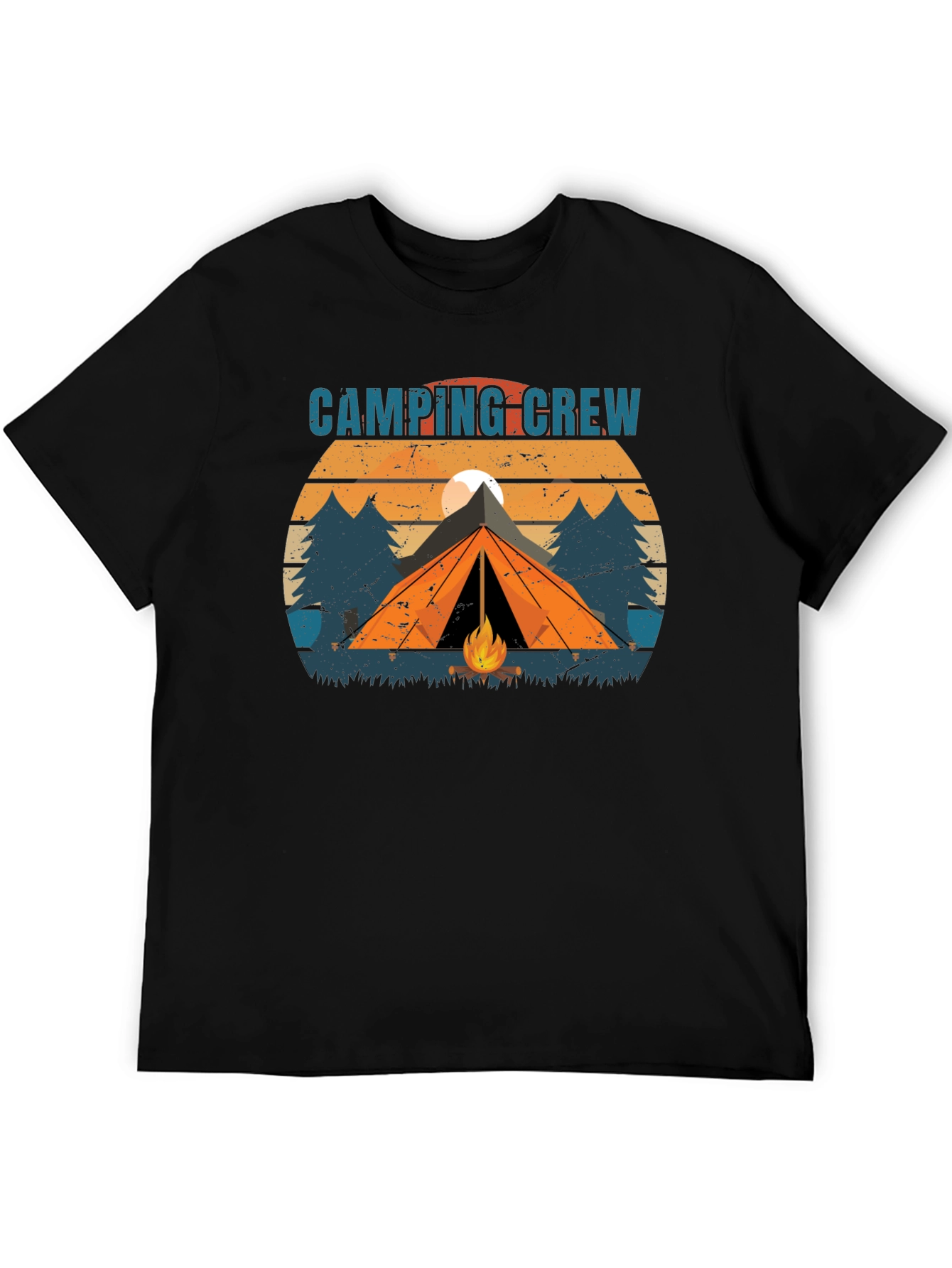 Camping Crew Graphic Tee - Adventure Ready
