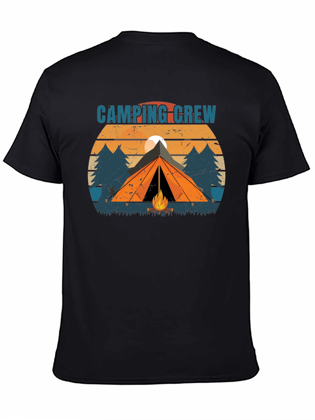 Camping Crew Graphic Tee - Adventure Ready