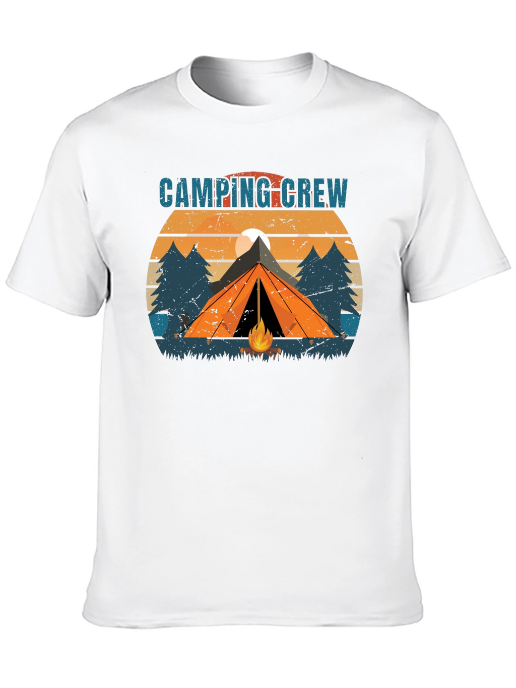 Camping Crew Graphic Tee - Adventure Ready
