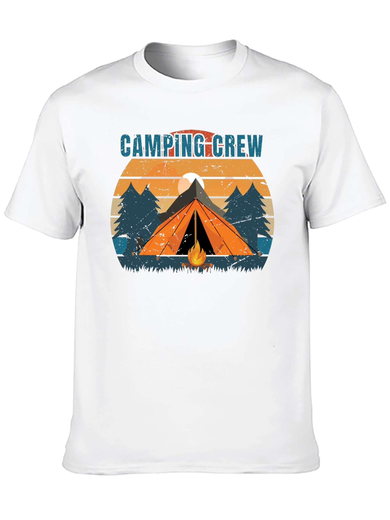 Camping Crew Graphic Tee - Adventure Ready