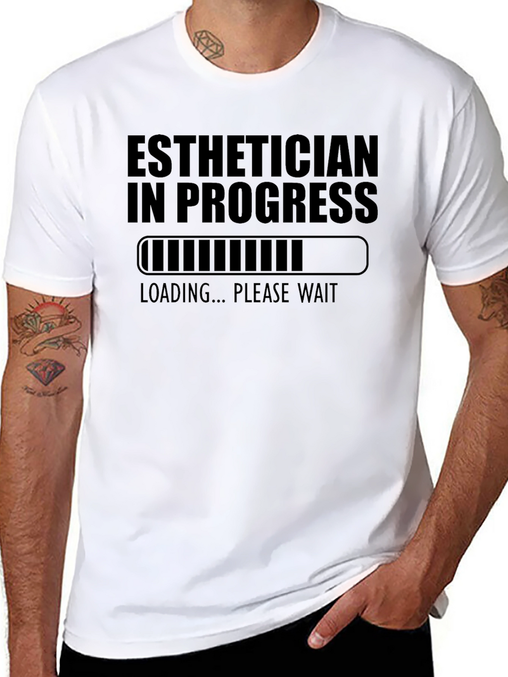 Esthetician in Progress Graphic T-Shirt