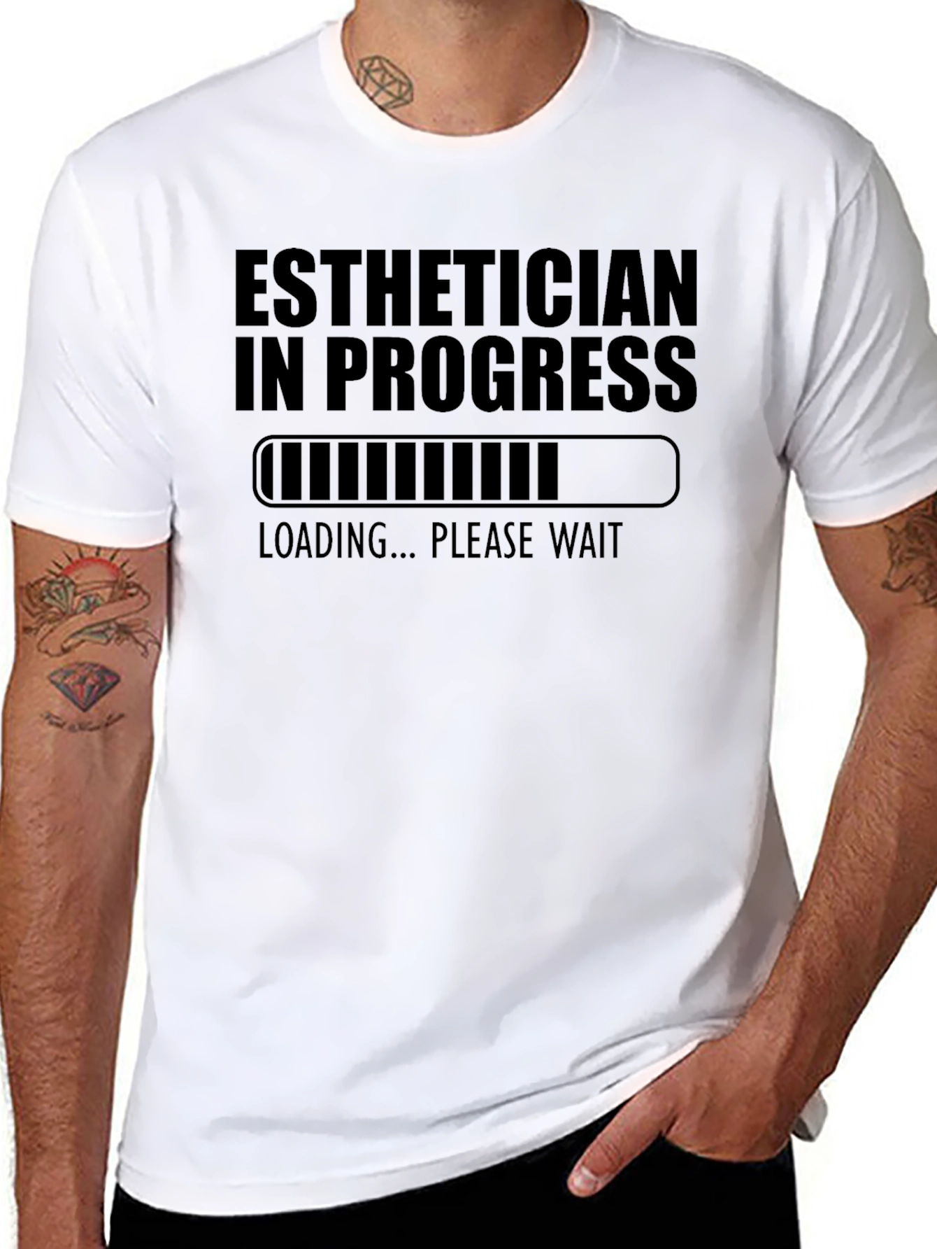 Esthetician in Progress Graphic T-Shirt