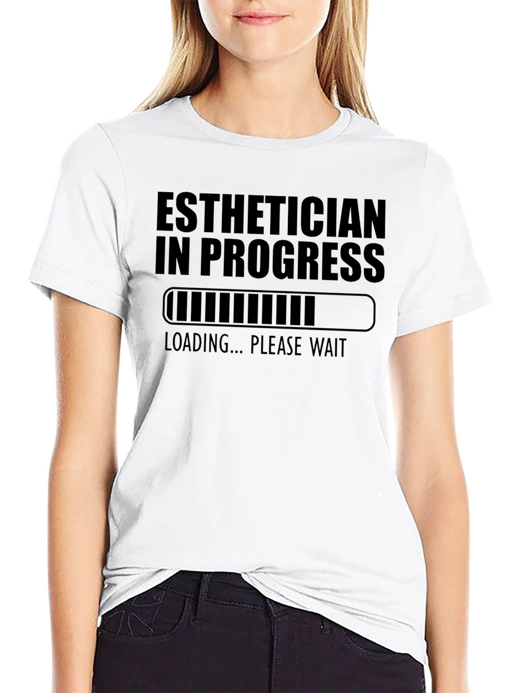 Esthetician in Progress Graphic T-Shirt