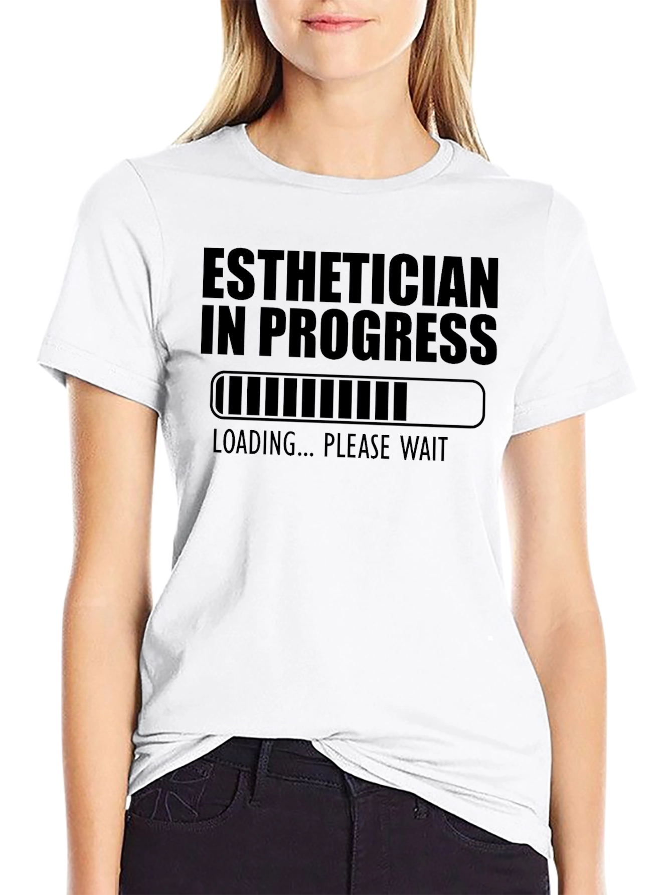 Esthetician in Progress Graphic T-Shirt