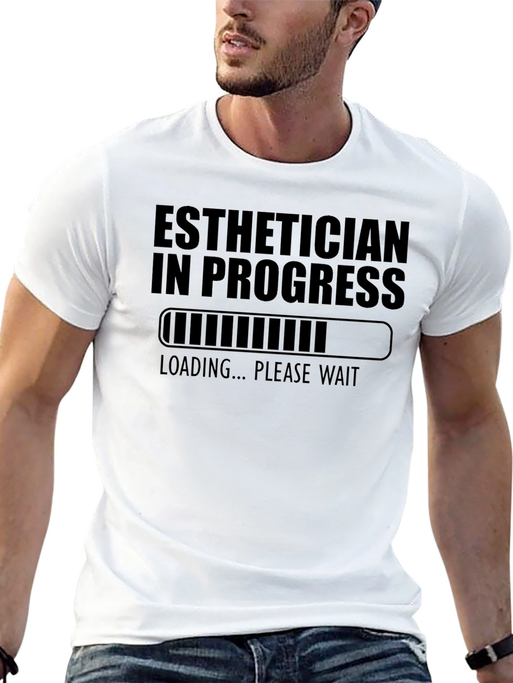 Esthetician in Progress Graphic T-Shirt