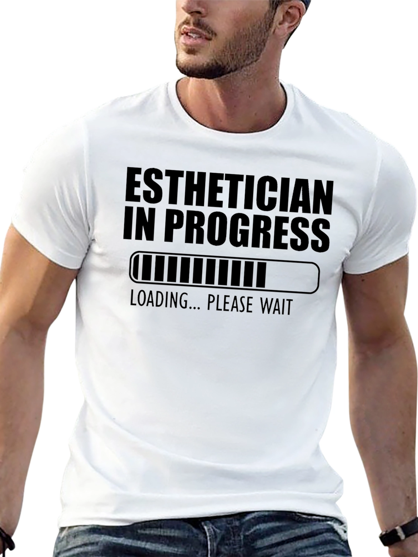 Esthetician in Progress Graphic T-Shirt