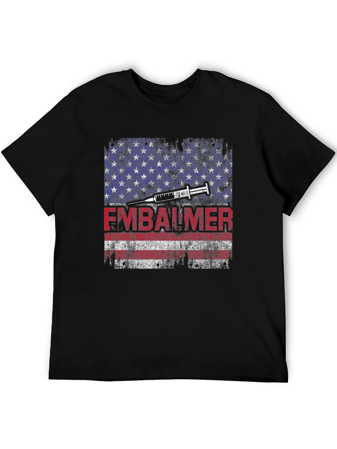 Embalmer American Flag T-Shirt