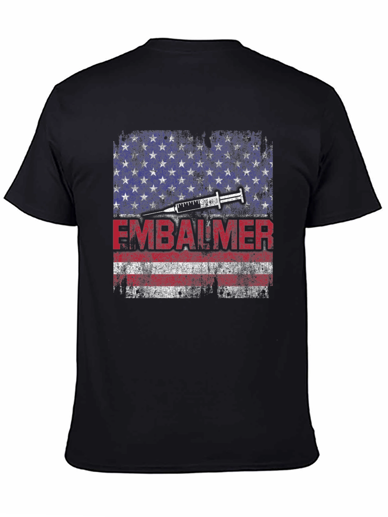 Embalmer American Flag T-Shirt