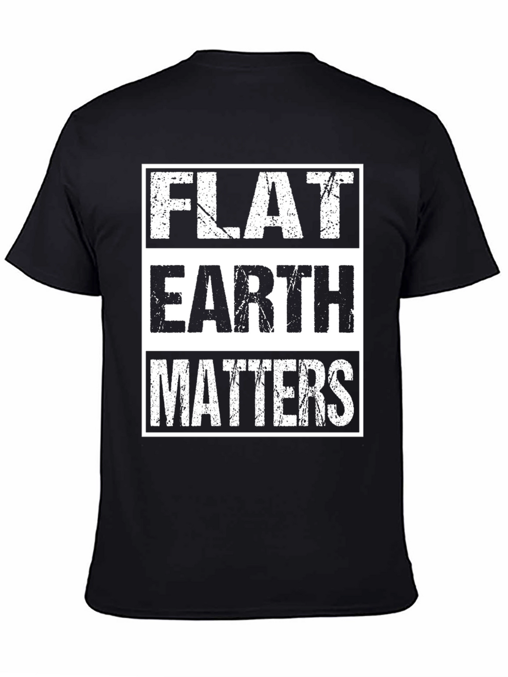 Flat Earth Matters Graphic Tee Shirt