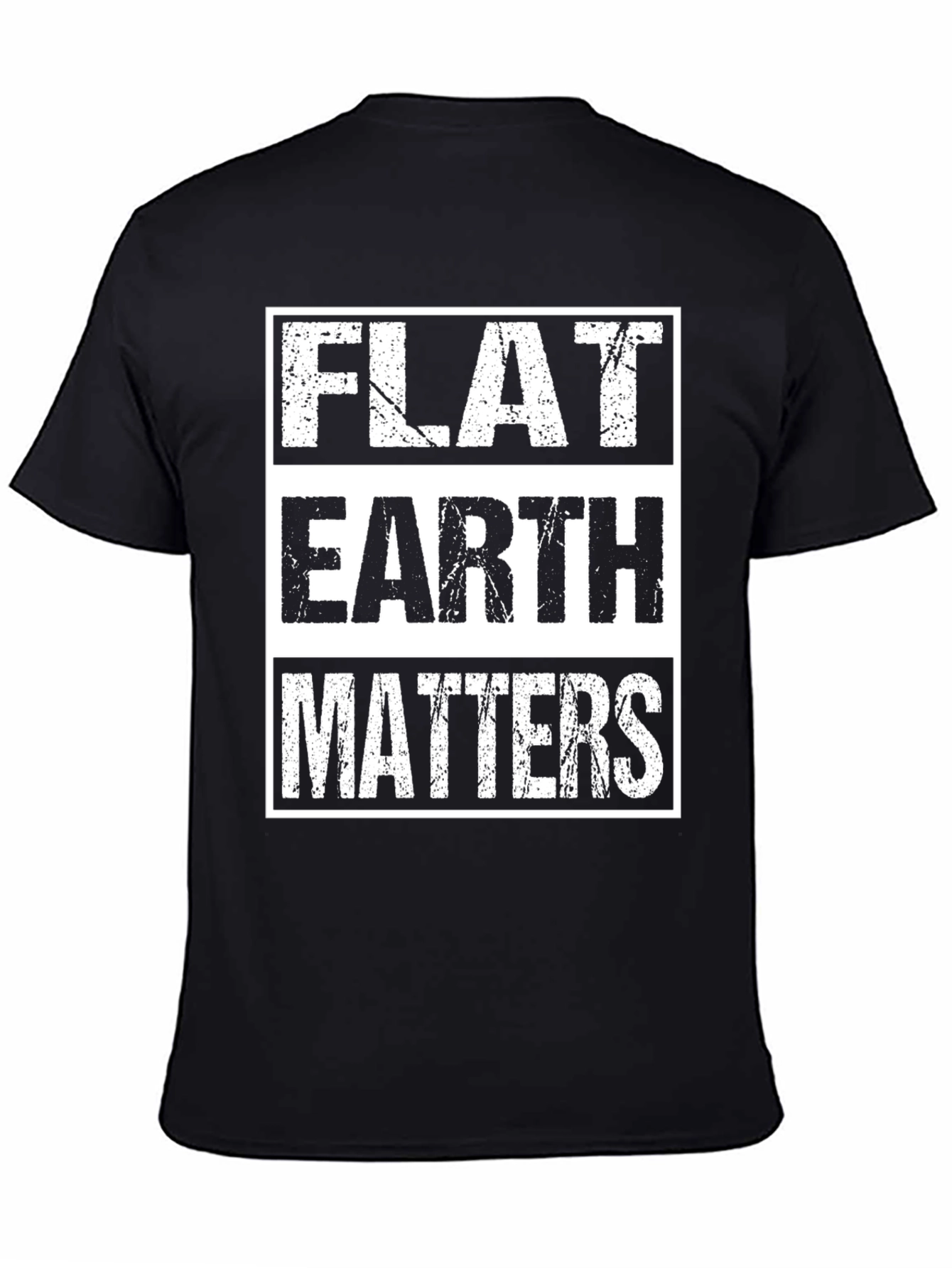 Flat Earth Matters Graphic Tee Shirt