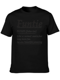 Fun Auntie T-Shirt - Funtie Definition Tee