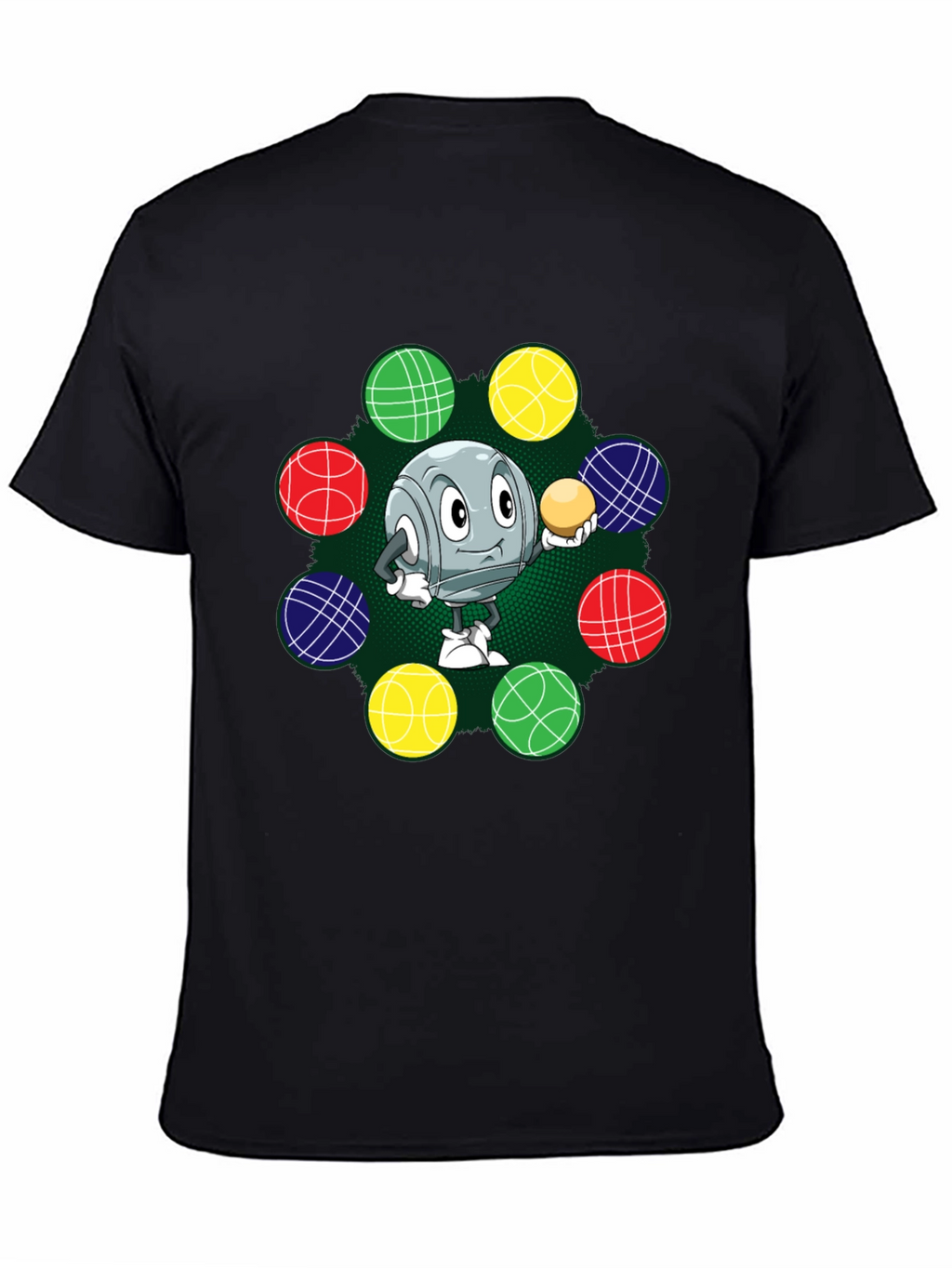 Cartoon Bocce Ball T-Shirt