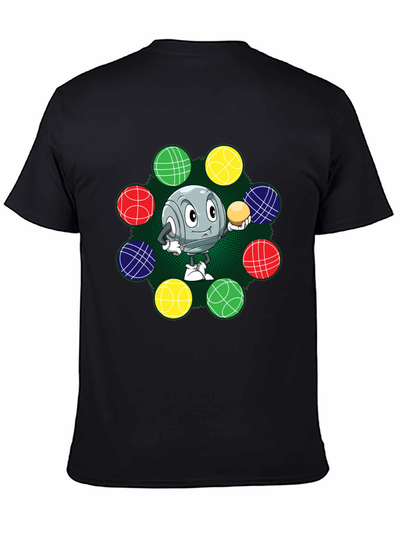 Cartoon Bocce Ball T-Shirt