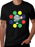 Cartoon Bocce Ball T-Shirt
