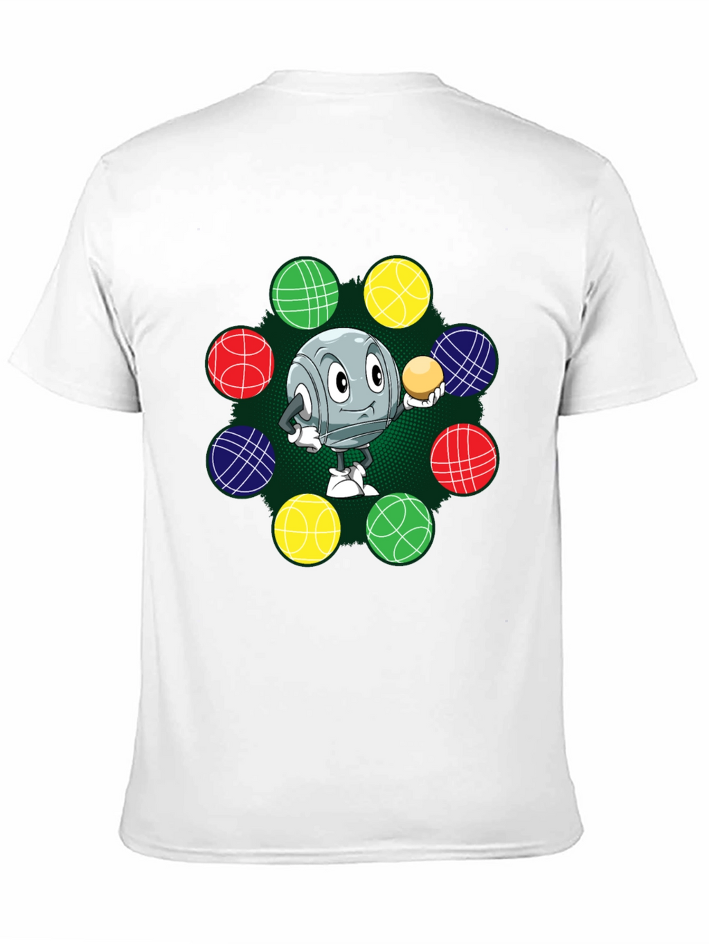 Cartoon Bocce Ball T-Shirt
