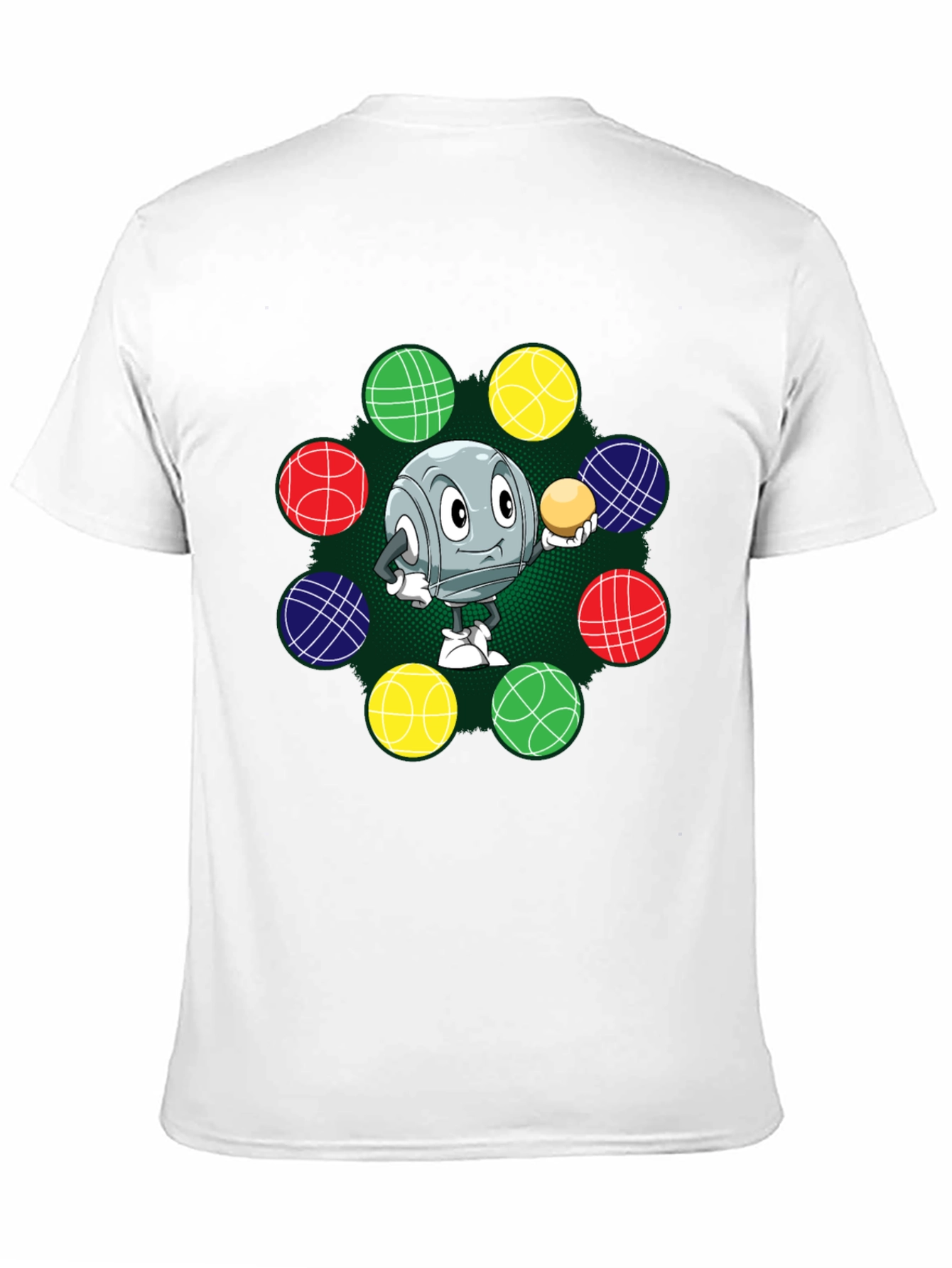 Cartoon Bocce Ball T-Shirt