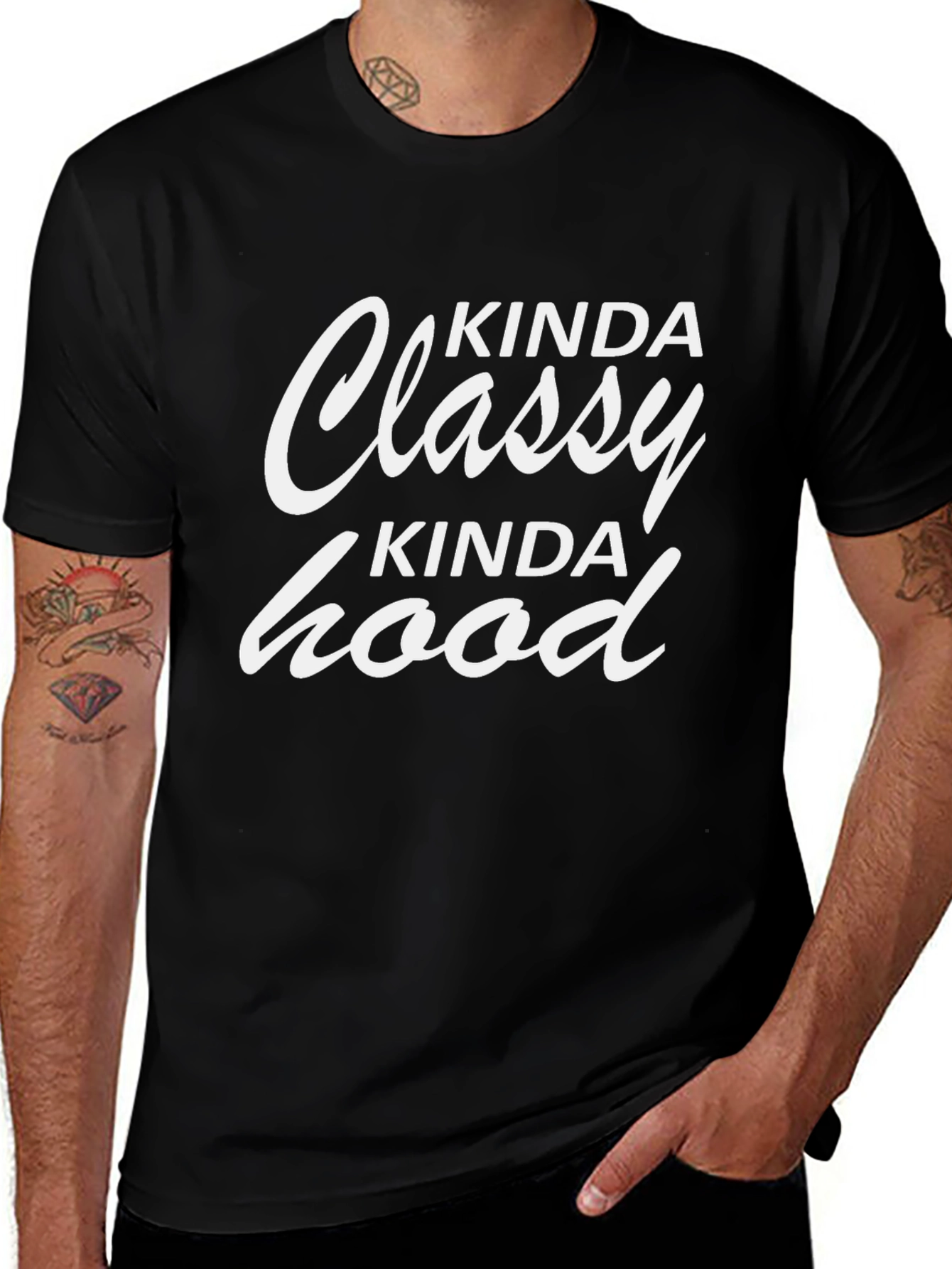 Kinda Classy Kinda Hood T-Shirt