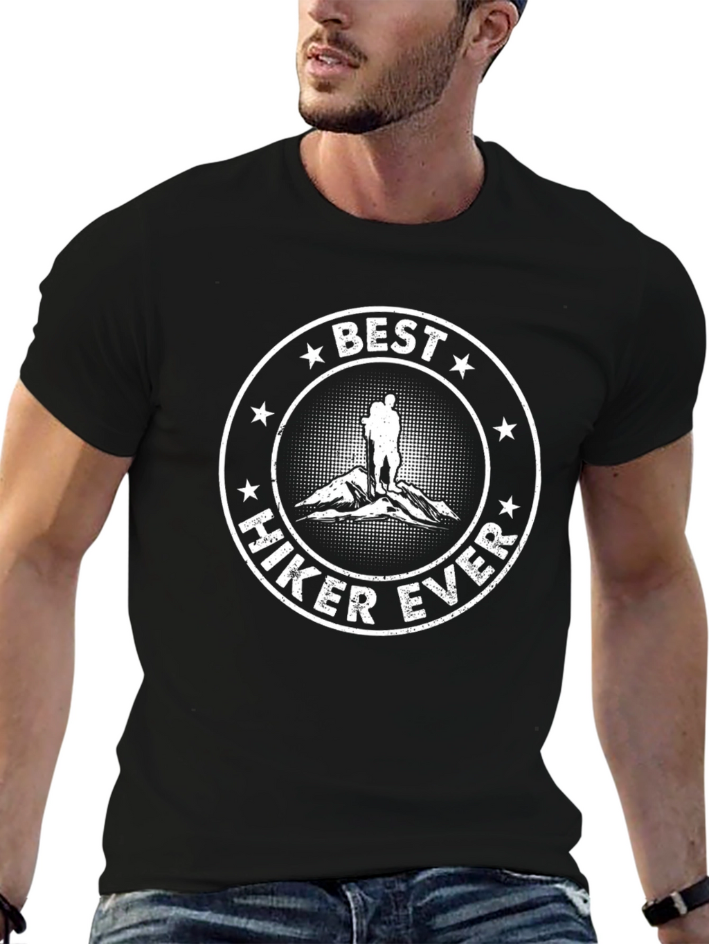 Best Hiker Ever T-Shirt - Mountain Hiking Apparel