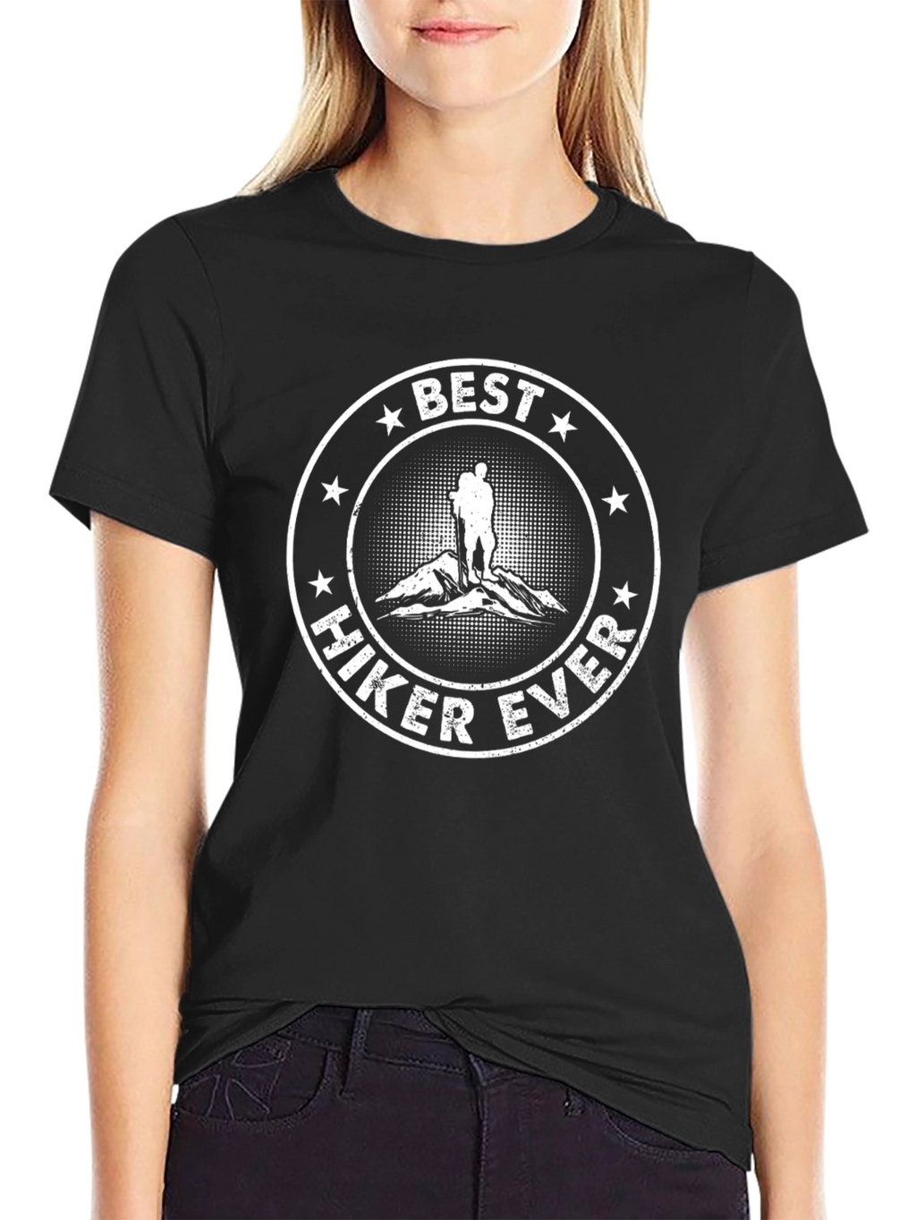 Best Hiker Ever T-Shirt - Mountain Hiking Apparel