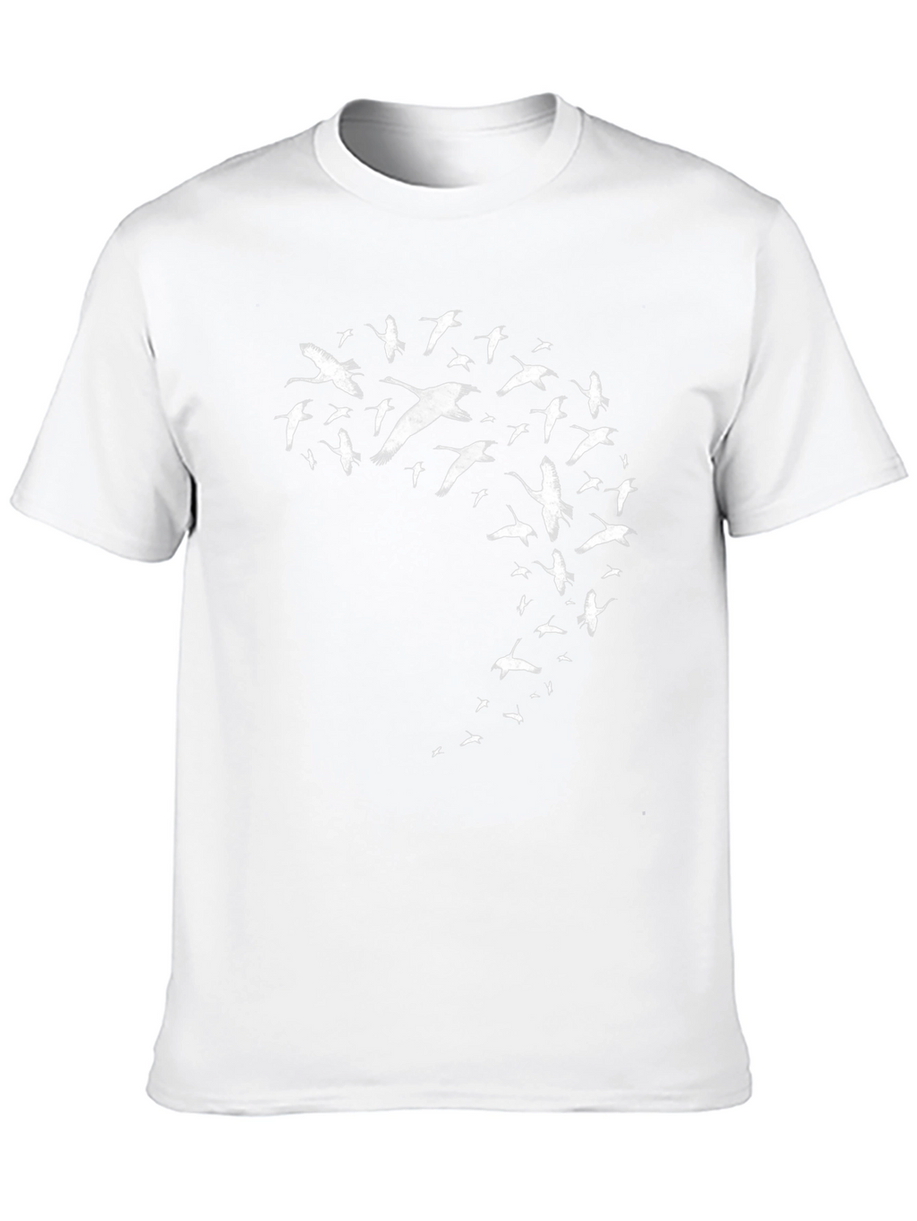 Flock of Birds Graphic Tee - Black