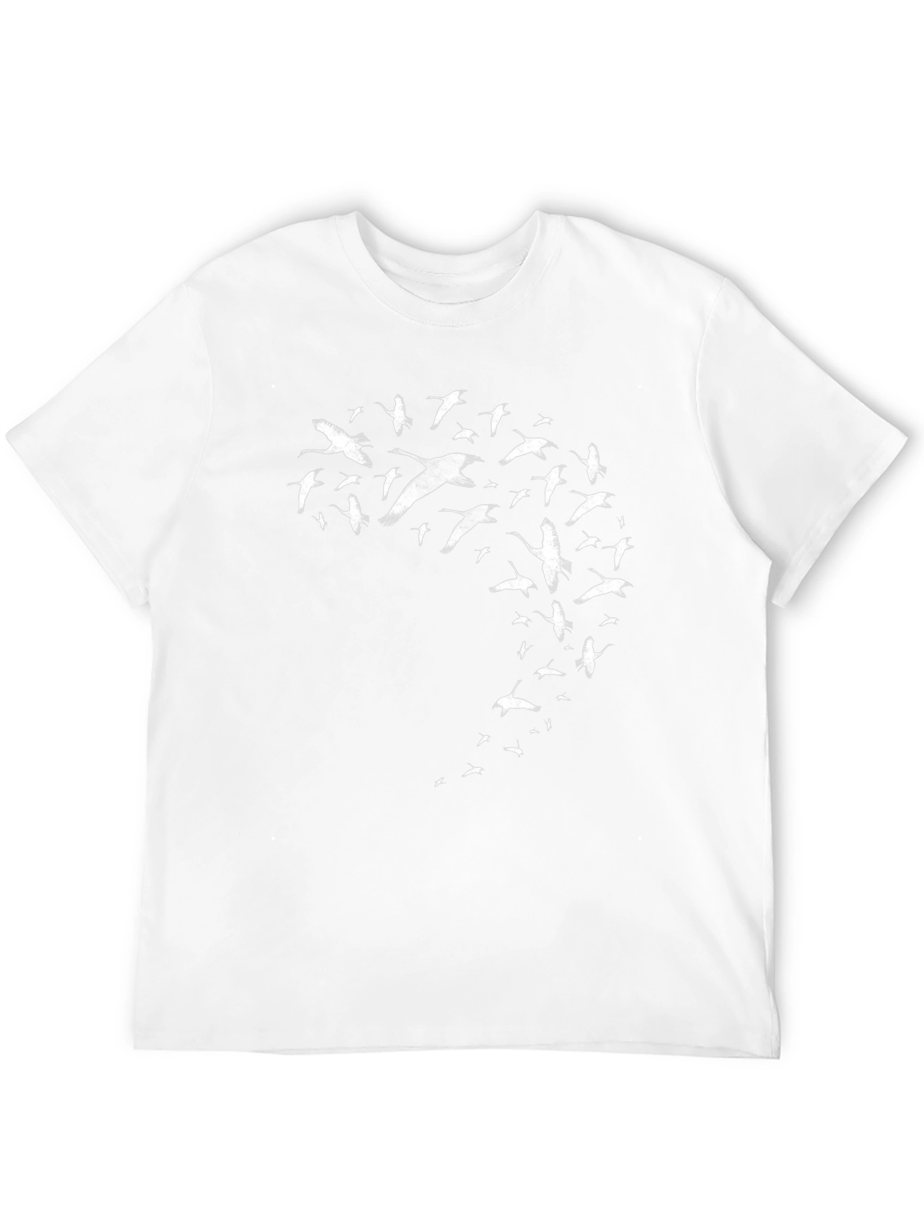 Flock of Birds Graphic Tee - Black