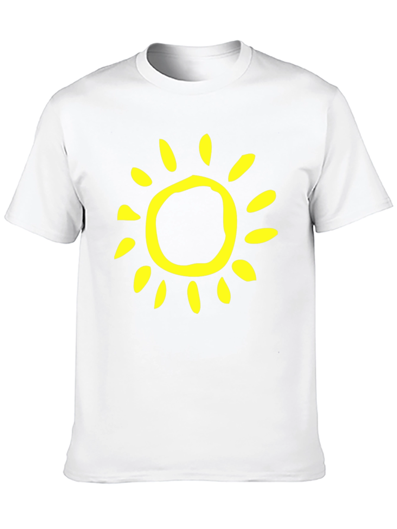Sunny Day Black T-Shirt - Casual Style