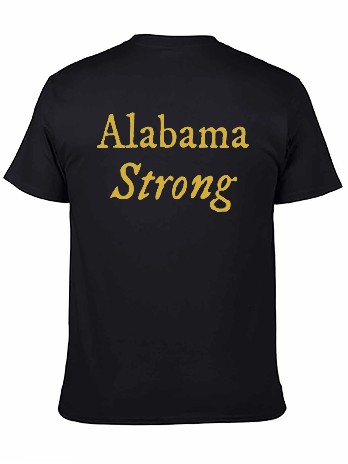 Alabama Strong Black T-Shirt