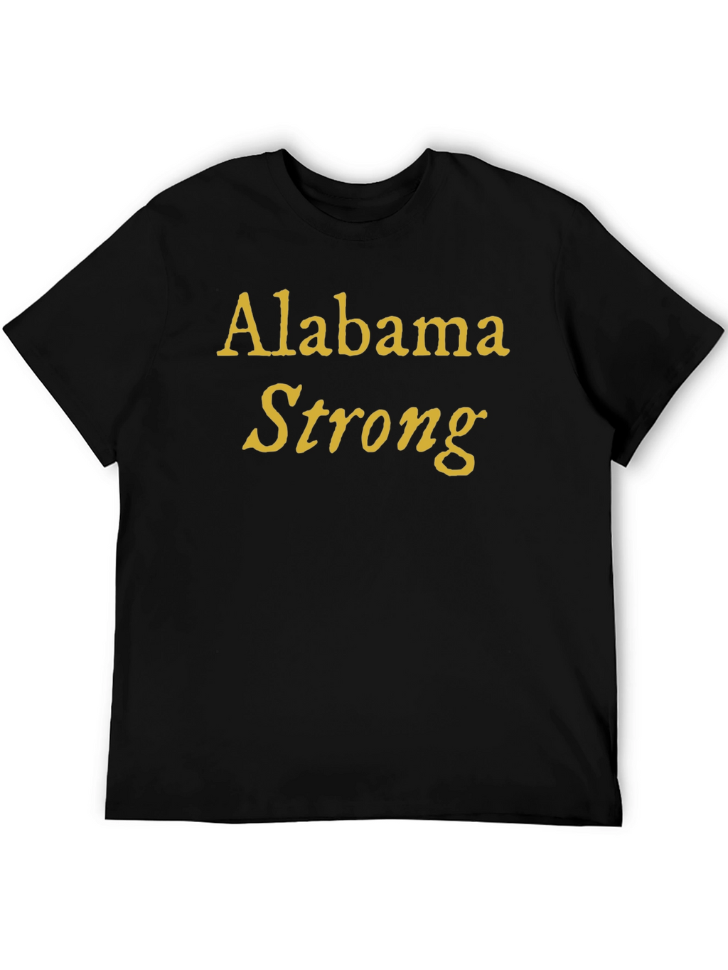 Alabama Strong Black T-Shirt
