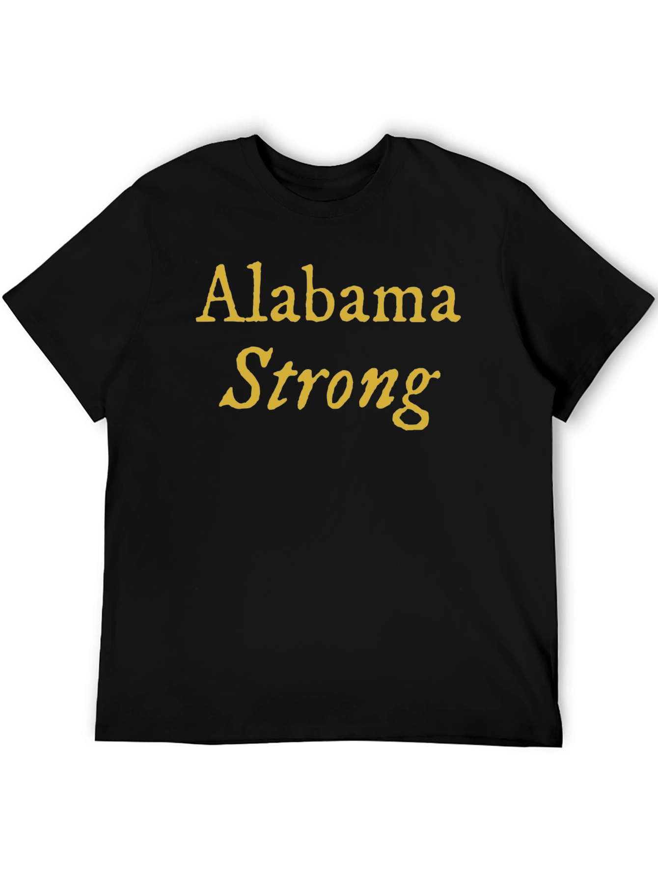 Alabama Strong Black T-Shirt