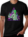 Alien Spray Paint Graphic Tee