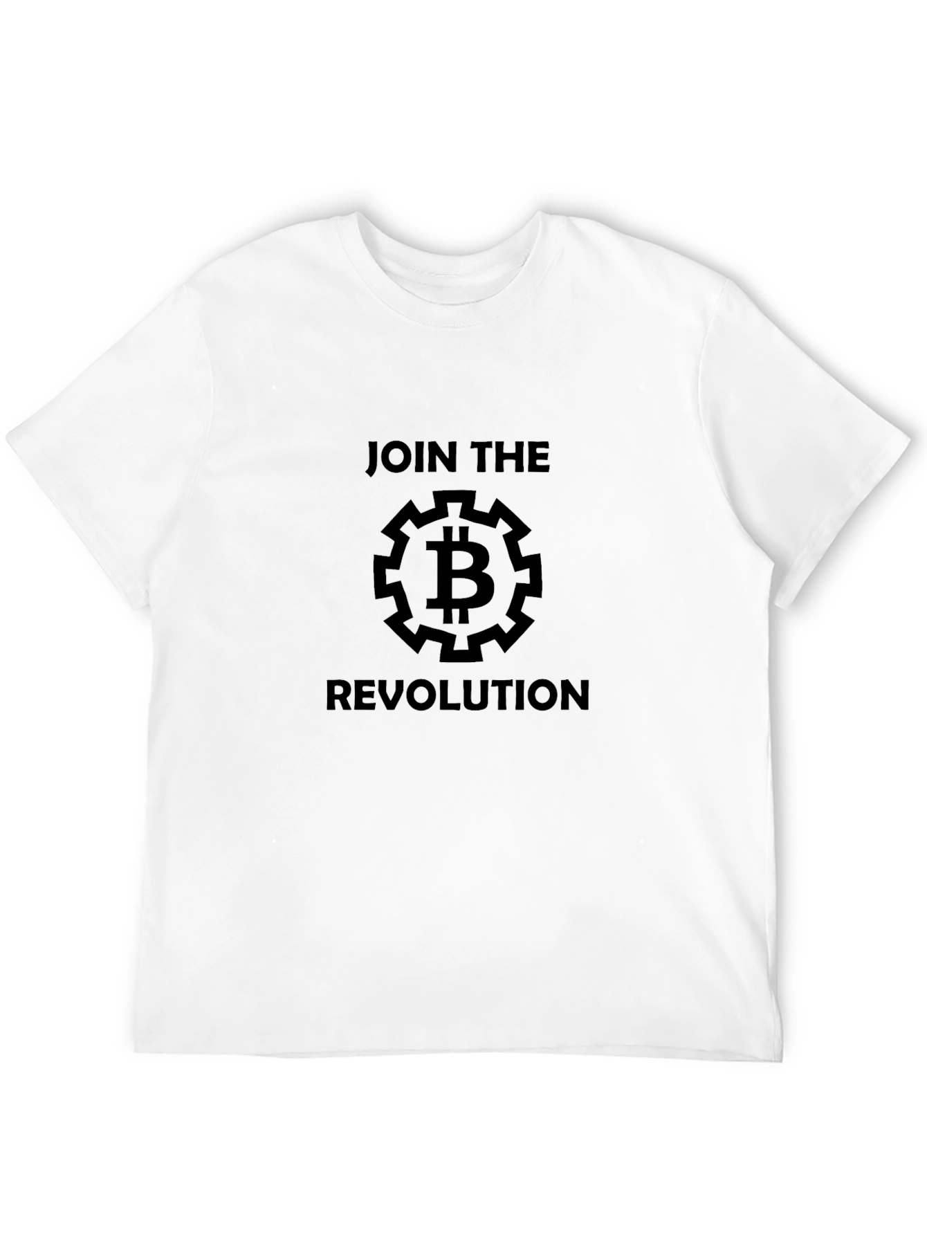 Join the Revolution Bitcoin T-Shirt - Black