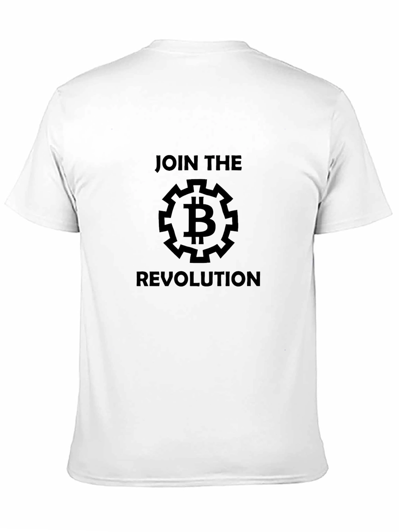 Join the Revolution Bitcoin T-Shirt - Black