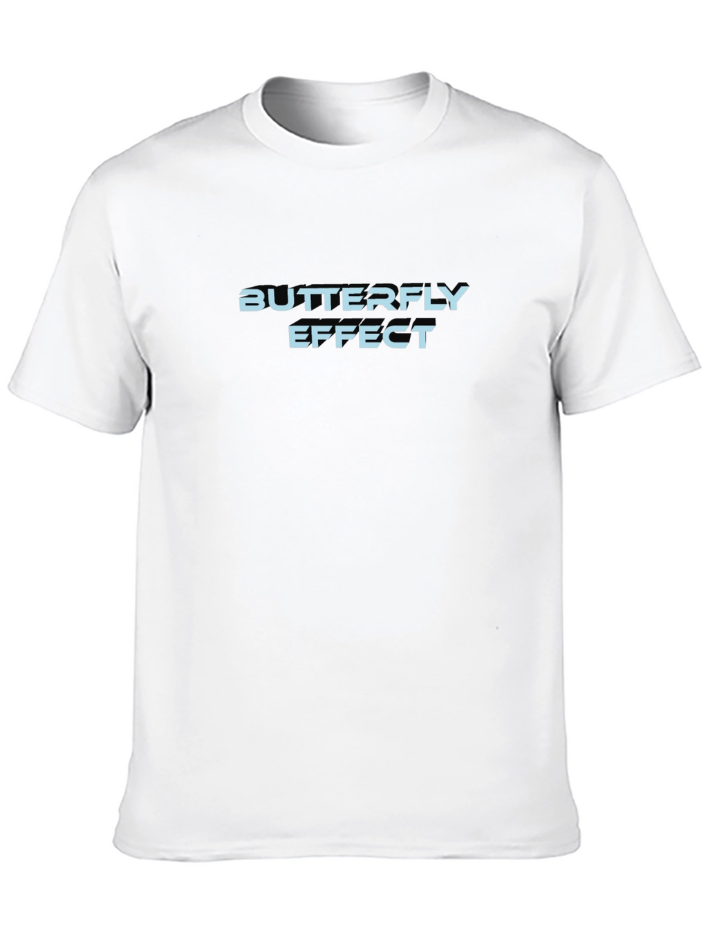 Butterfly Effect Black Graphic Tee - Soft & Stylish