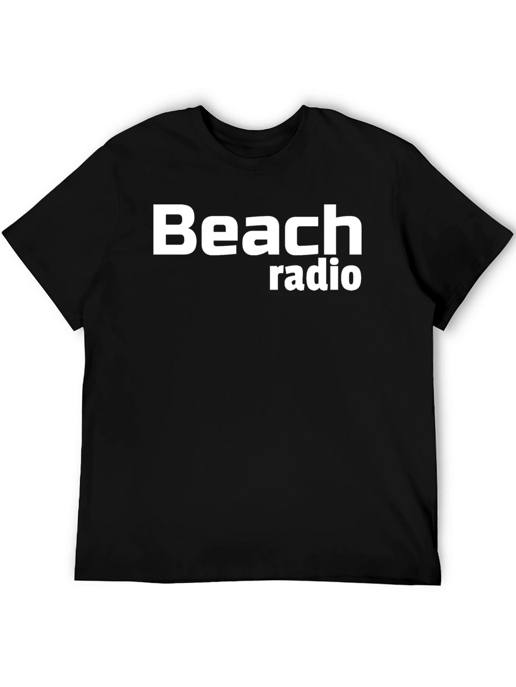 Beach Radio Graphic Tee - Casual Style