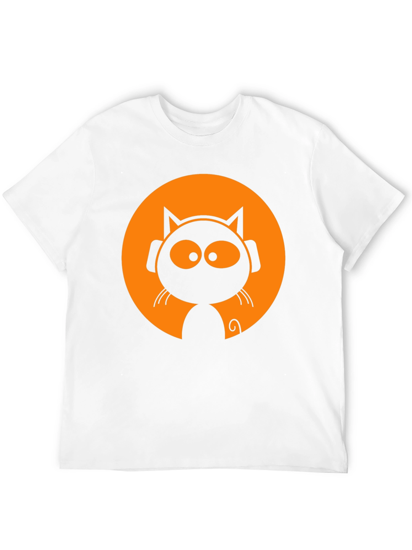 Cool Cat DJ Black T-Shirt
