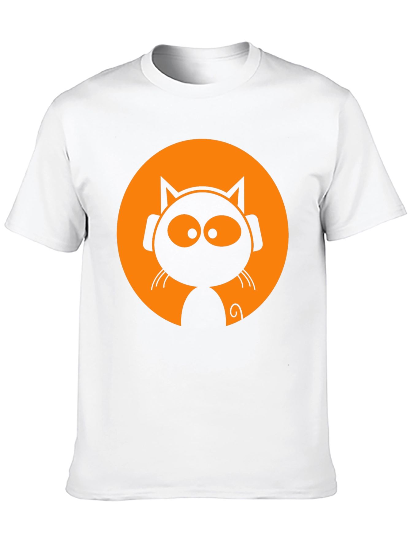 Cool Cat DJ Black T-Shirt