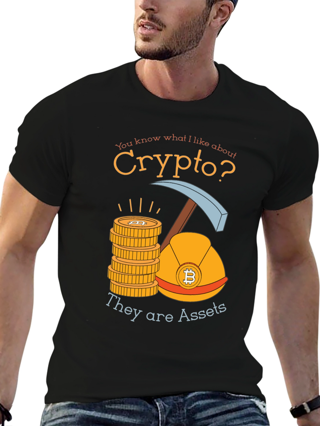 Crypto Assets Graphic T-Shirt