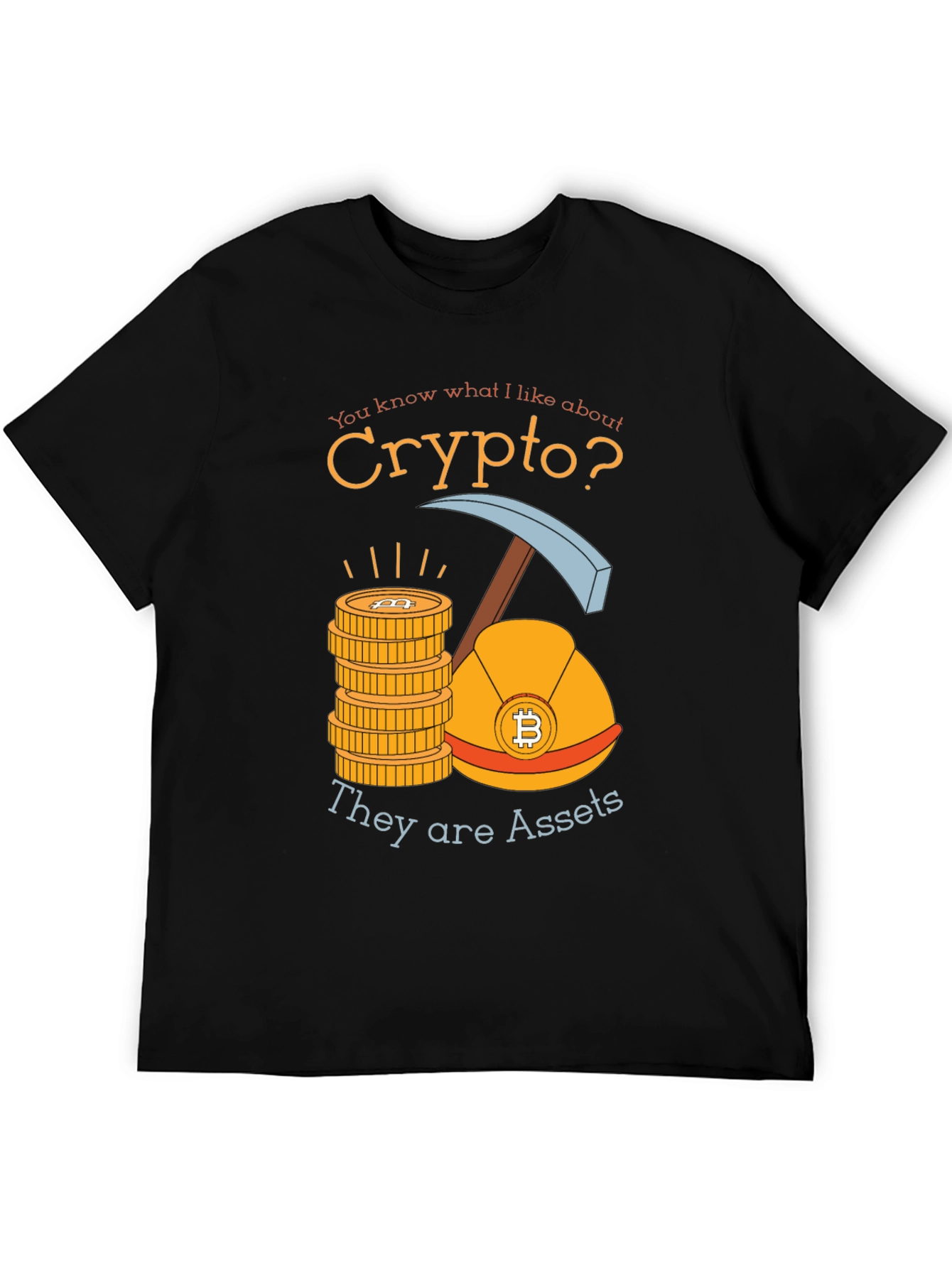 Crypto Assets Graphic T-Shirt