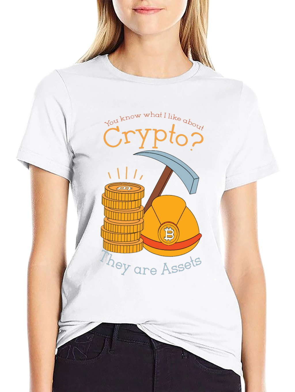 Crypto Assets Graphic T-Shirt