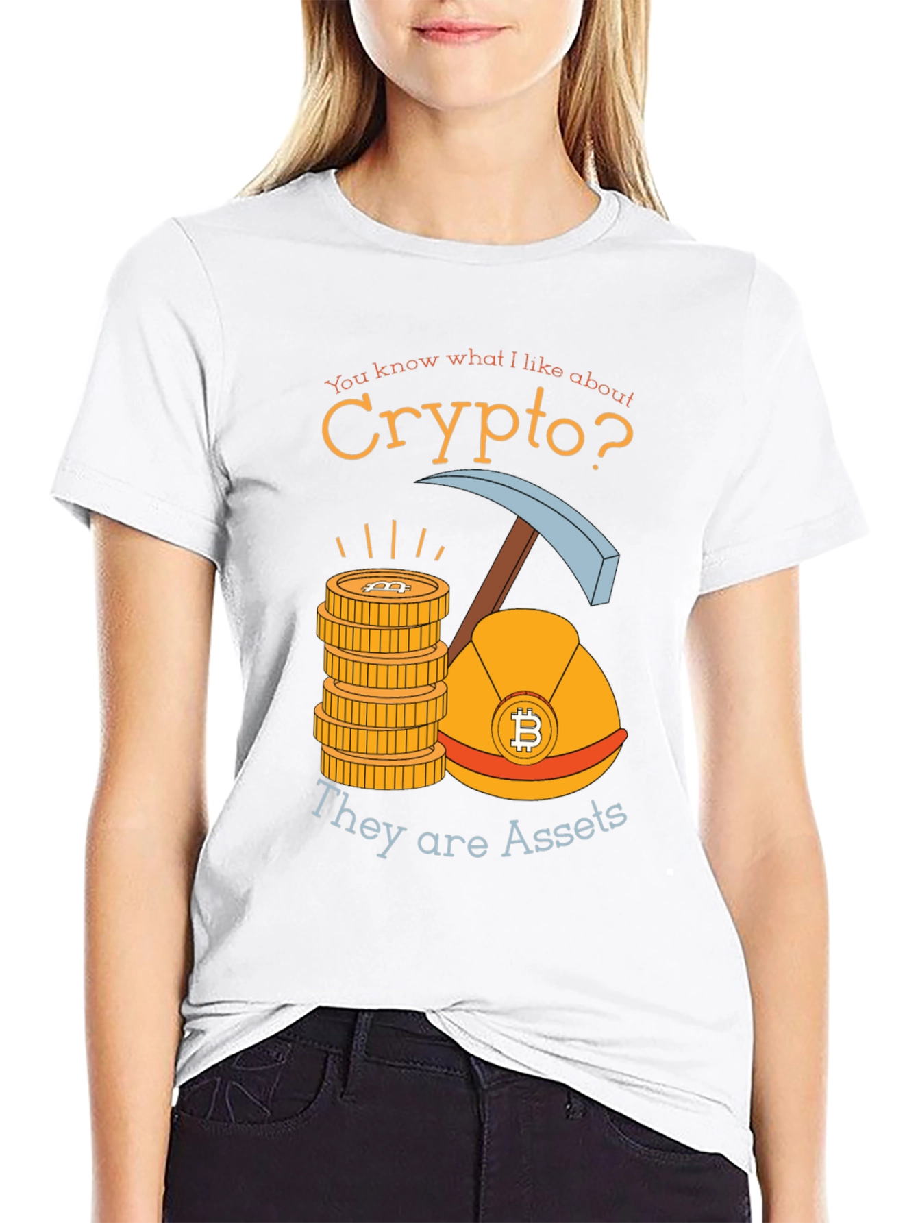 Crypto Assets Graphic T-Shirt