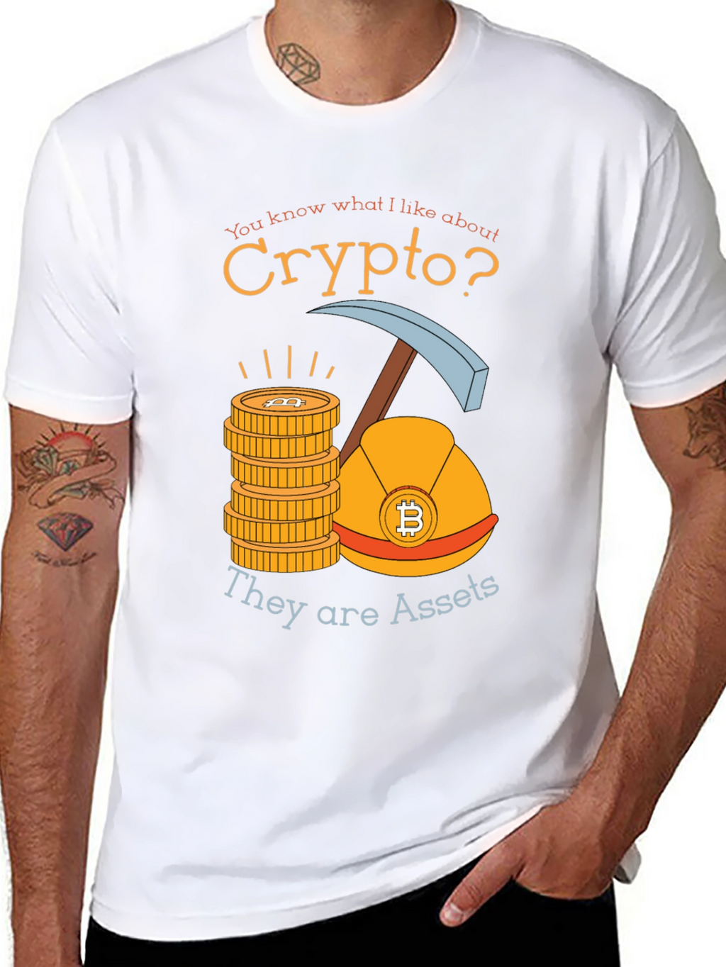 Crypto Assets Graphic T-Shirt