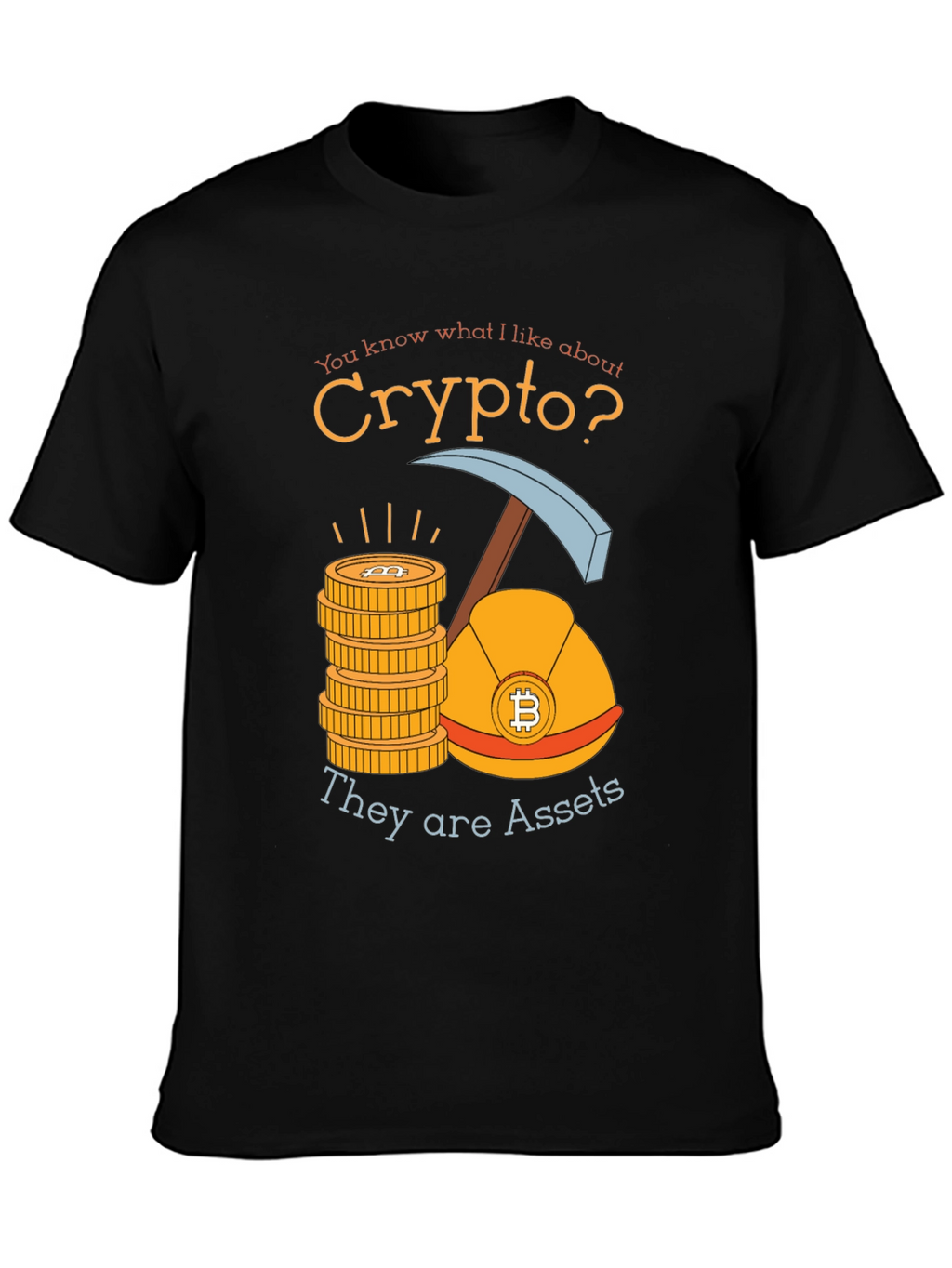 Crypto Assets Graphic T-Shirt