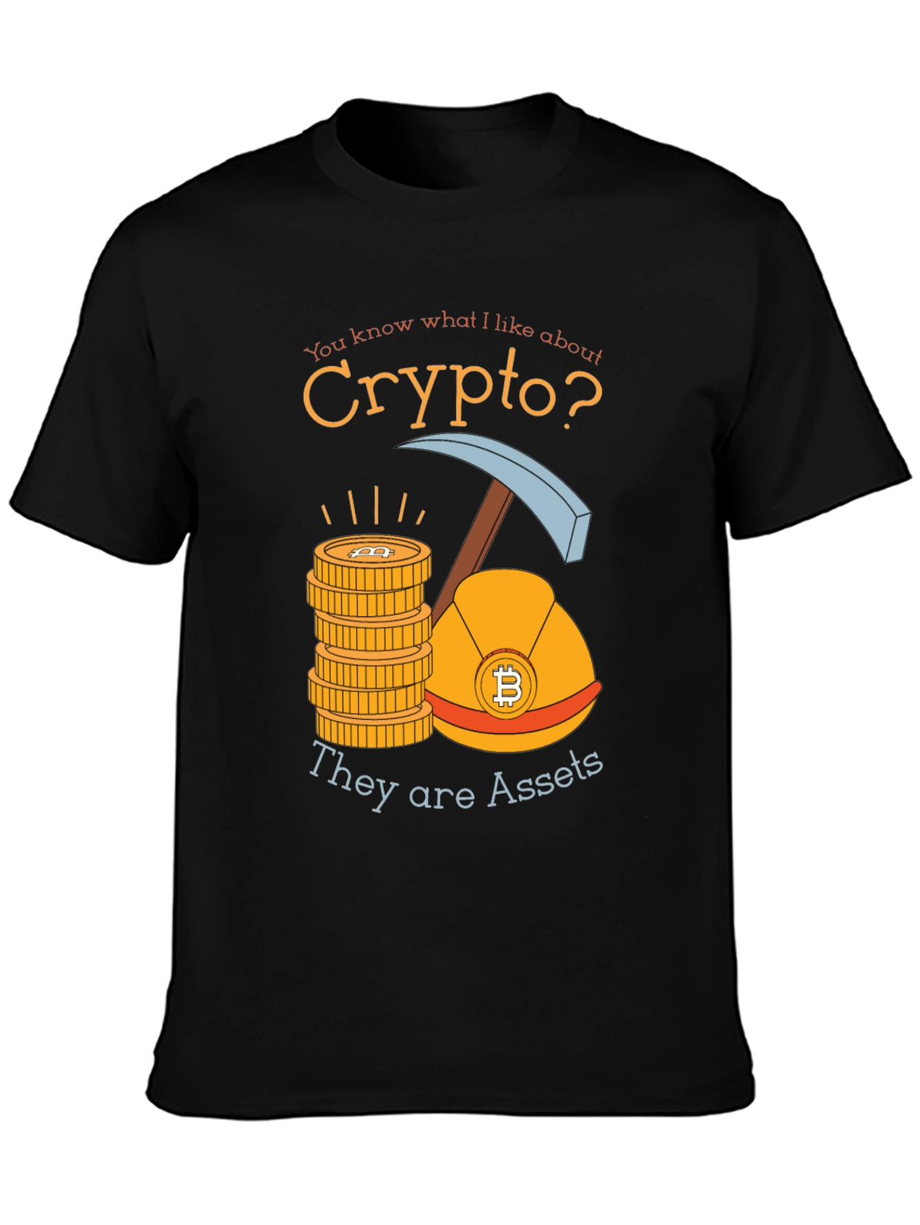 Crypto Assets Graphic T-Shirt