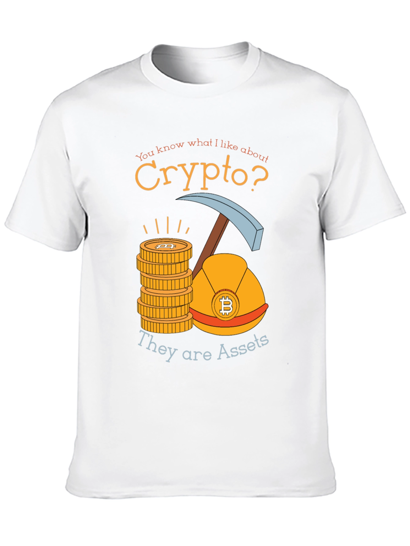 Crypto Assets Graphic T-Shirt
