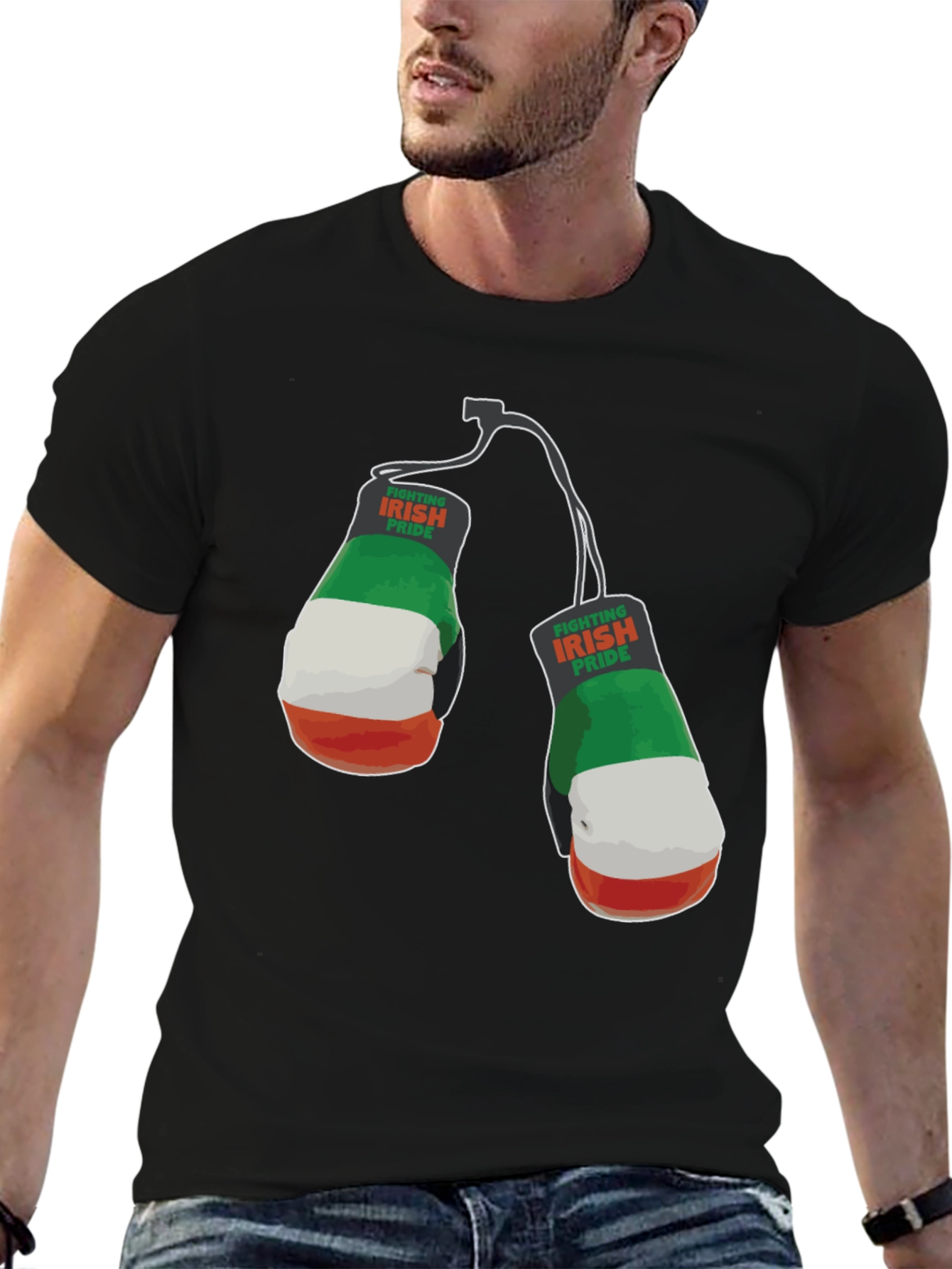 Fighting Irish Pride Boxing Glove T-Shirt