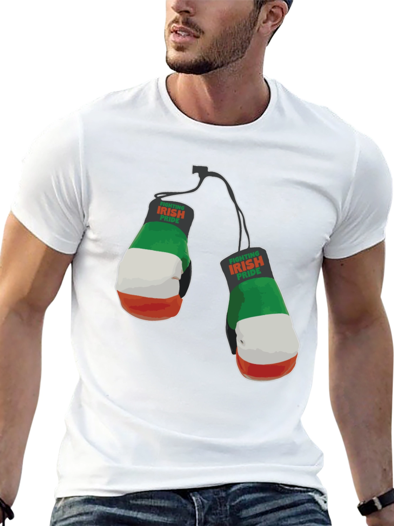 Fighting Irish Pride Boxing Glove T-Shirt